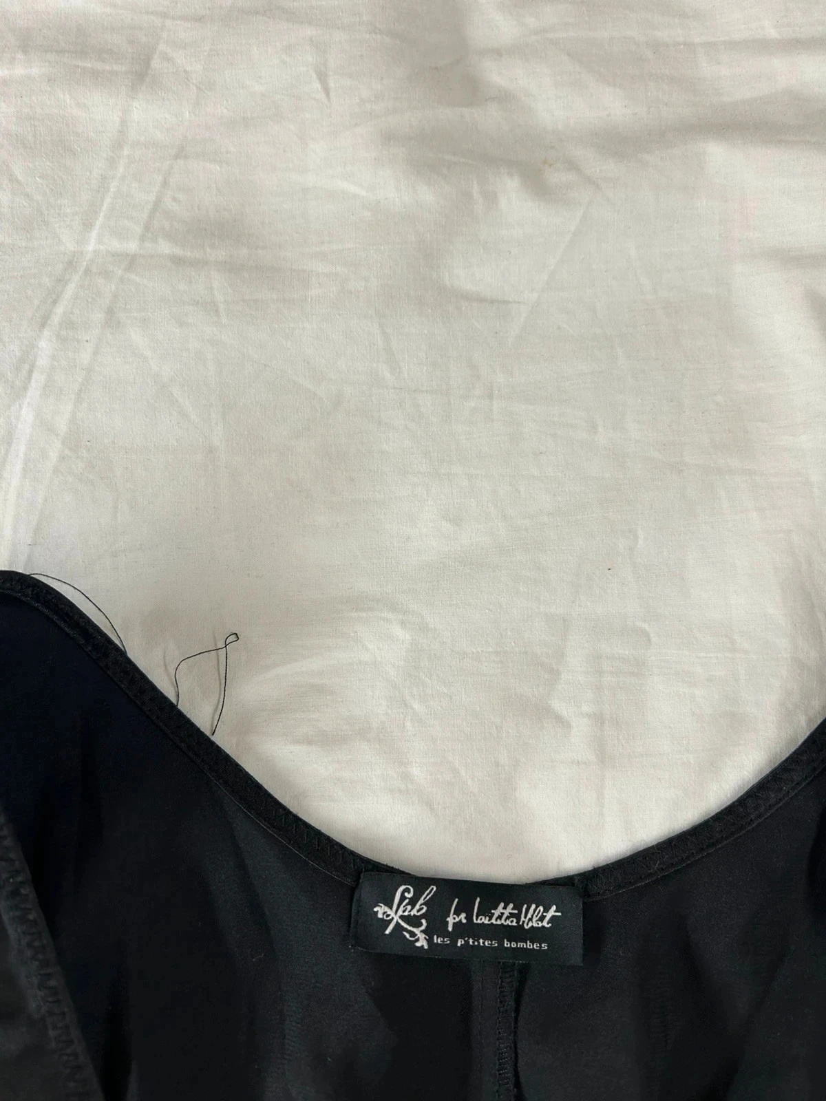 Kleine zwarte vintage jurk Les Petites Bombes – photo 7